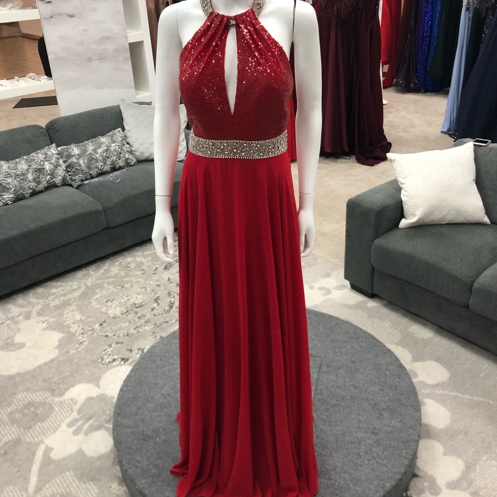 Zoey Grey Style 30907 Burgundy Prom  / Ball Gown